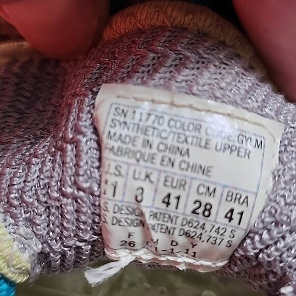 πSKECHERSπKINETIC CORE TONE UP LADIES 11 GREY/LIME GREEN GUC GOOD RUBBER SOLE - Picture 8 of 16